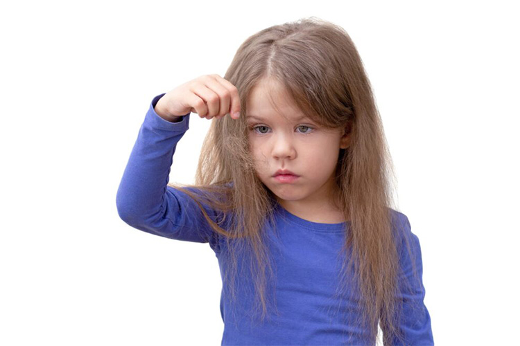 موخوره موی کودکان